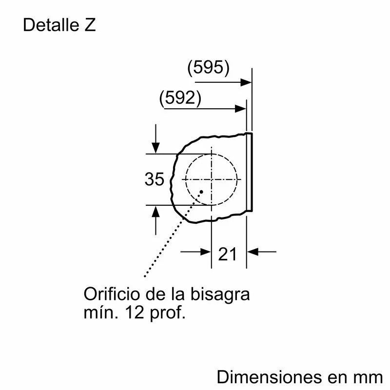 Bosch WIW24306ES Lavadora Integrable de Carga Frontal 7Kg C