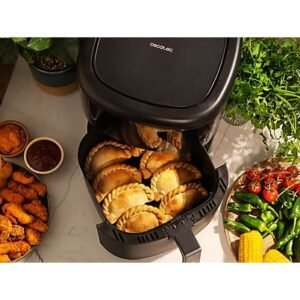 Freidora de aire – Cecotec Cecofry Bombastik 6000, 1700 W, 6 L, 80-200 ºC, 12 modos