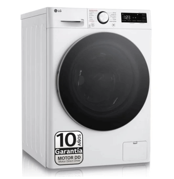 LG Serie 600 Lavadora Carga Frontal 10Kg A Blanca