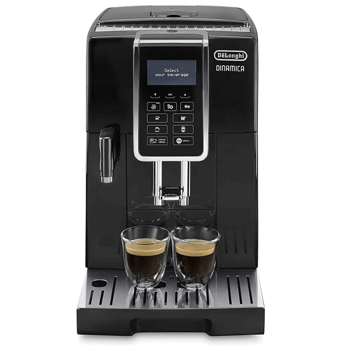 DeLonghi ECAM350.55.B Cafetera Superautomática 15 Bares Negra