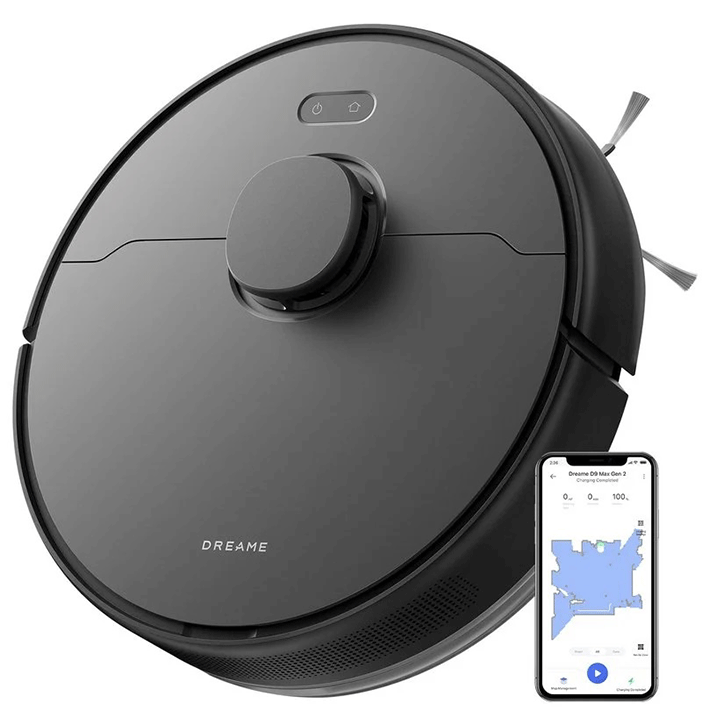 Dreame D9 Max Gen 2 Robot Aspirador 2 en 1 Negro