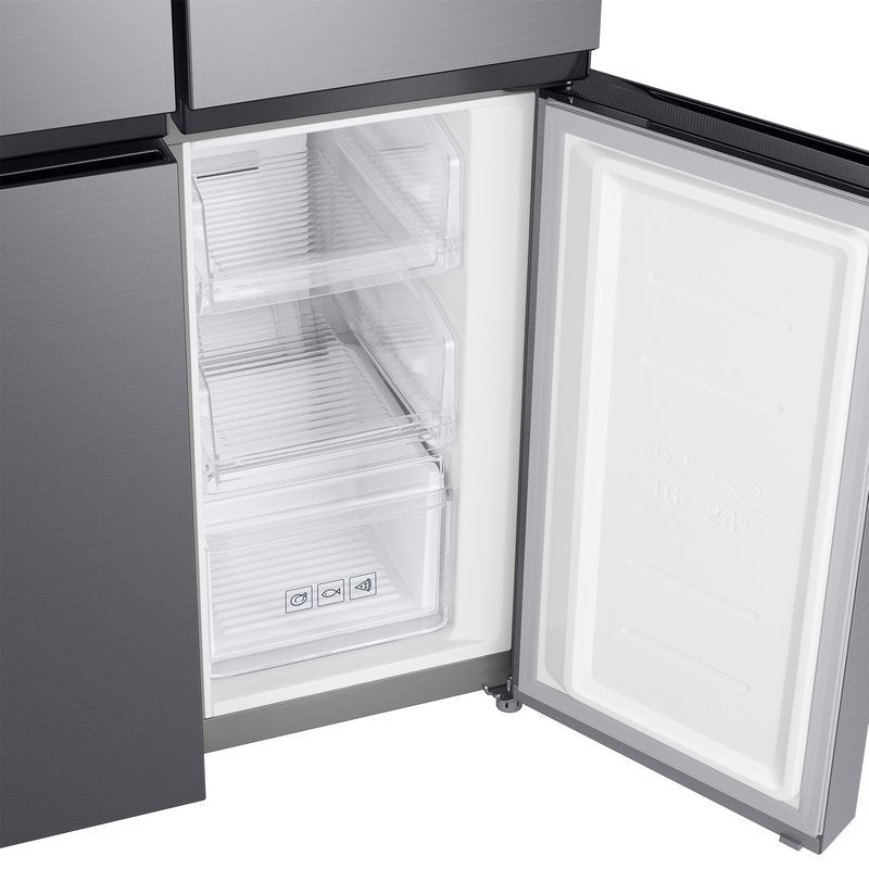 Samsung RF48A401EM9 Frigorífico Puerta Francesa E Acero Inoxidable