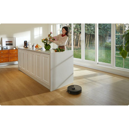 Roborock S8 MaxV Ultra Robot Aspirador y Friegasuelos con Base de Vaciado Automático Negro