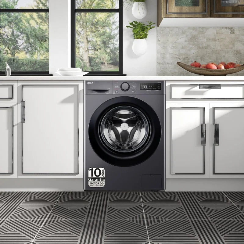 LG F4WR5009A6M Lavadora de Carga Frontal 9Kg A Negra