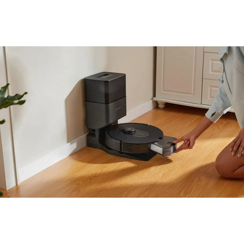 Roborock Q5 Max+ Robot Aspirador con Base de Vaciado Automático Negro