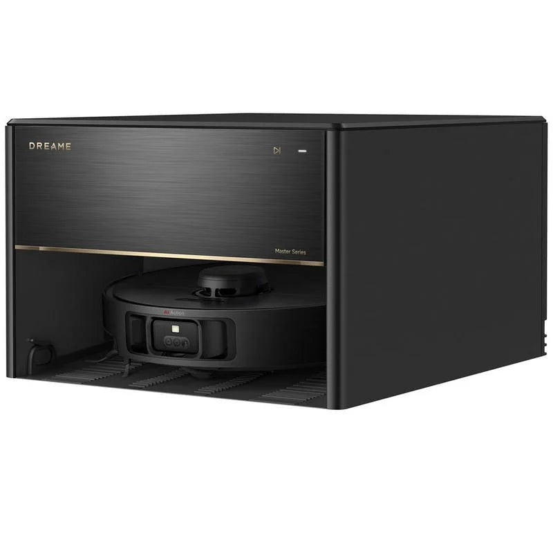 Dreame X40 Master Robot Aspirador y Friegasuelos con Estación Base de Autovaciado Ultracompacta