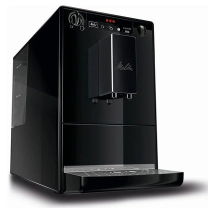 Melitta SOLO E950-222 Cafetera Superautomática Compacta con Molinillo Integrado 15 Bares Negra