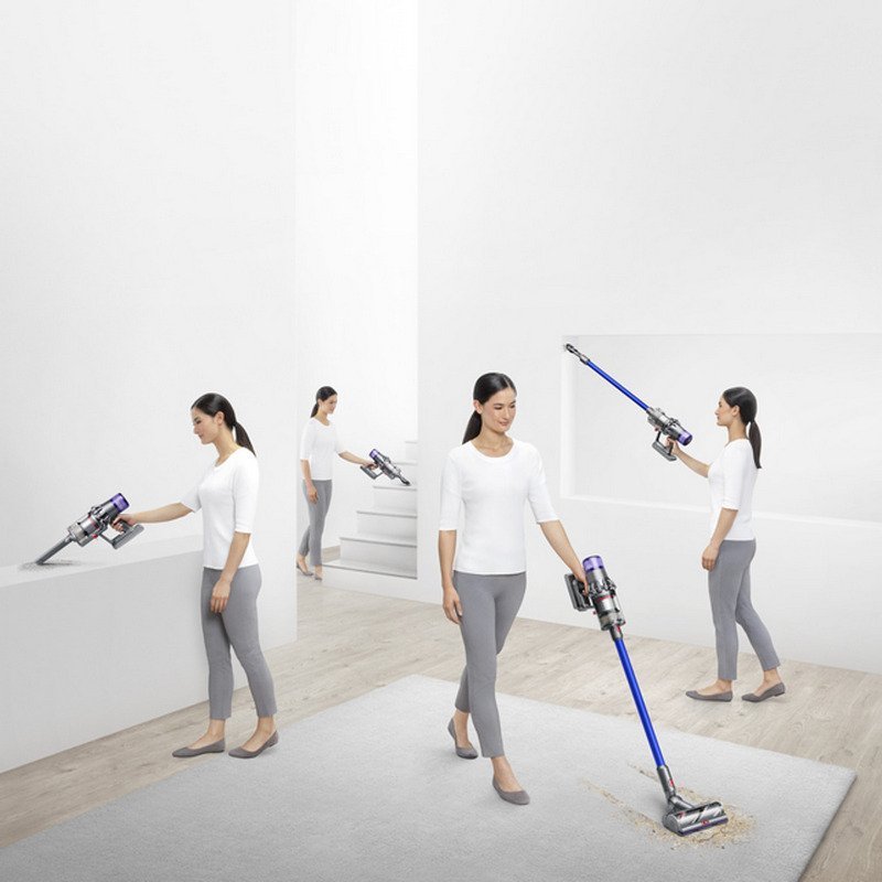Dyson V11 Aspiradora Escoba/Mano sin Cable 185AW Níquel/Azul