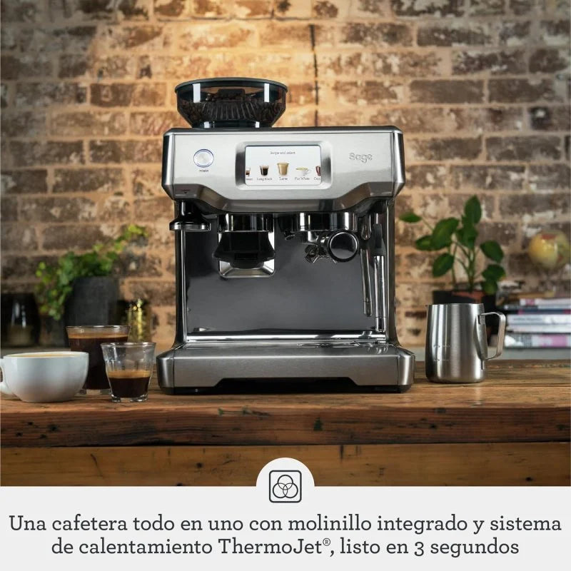 Cafetera Express Sage Barista Touch Cafetera Expresso Totalmente Automática 9 Bares Acero Inoxidable
