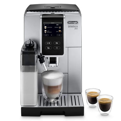 DeLonghi Dinamica Plus ECAM370.70.SB Cafetera Superautomática con Molinillo 19 Bares Plata
