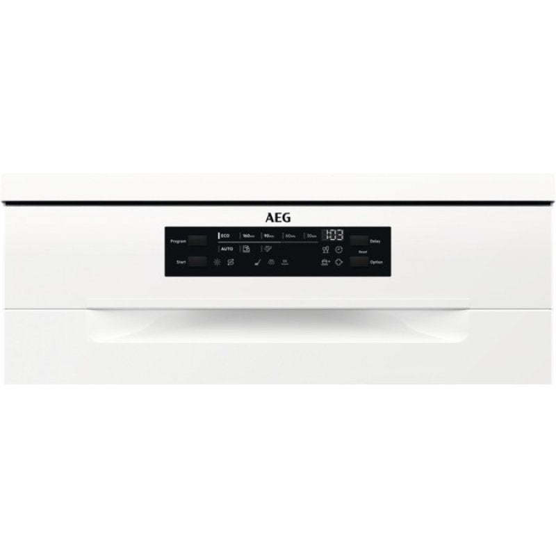 AEG Serie 6000 SatelliteClean FFB74907ZW Lavavajillas Capacidad 14 Cubiertos C Blanco