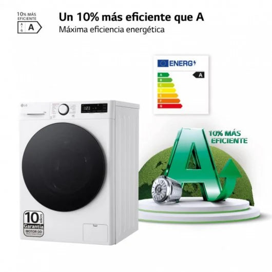 LG Serie 600 F4WR6011AGW Lavadora Carga Frontal 11Kg