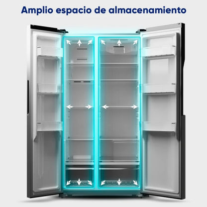 Origial COOL AND FREEZE SBS Frigorífico Americano No Frost E Acero Inoxidable