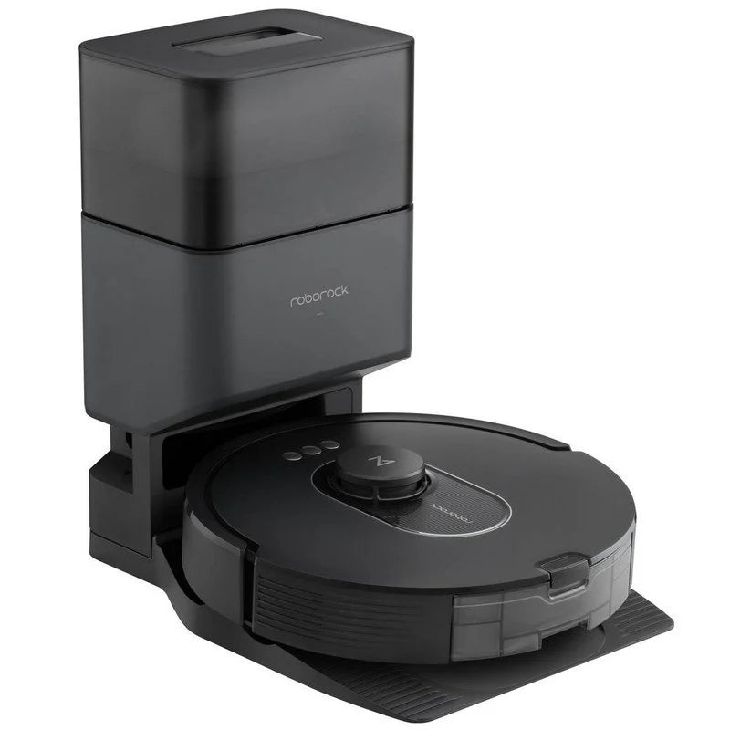 Roborock Q5 Max+ Robot Aspirador con Base de Vaciado Automático Negro