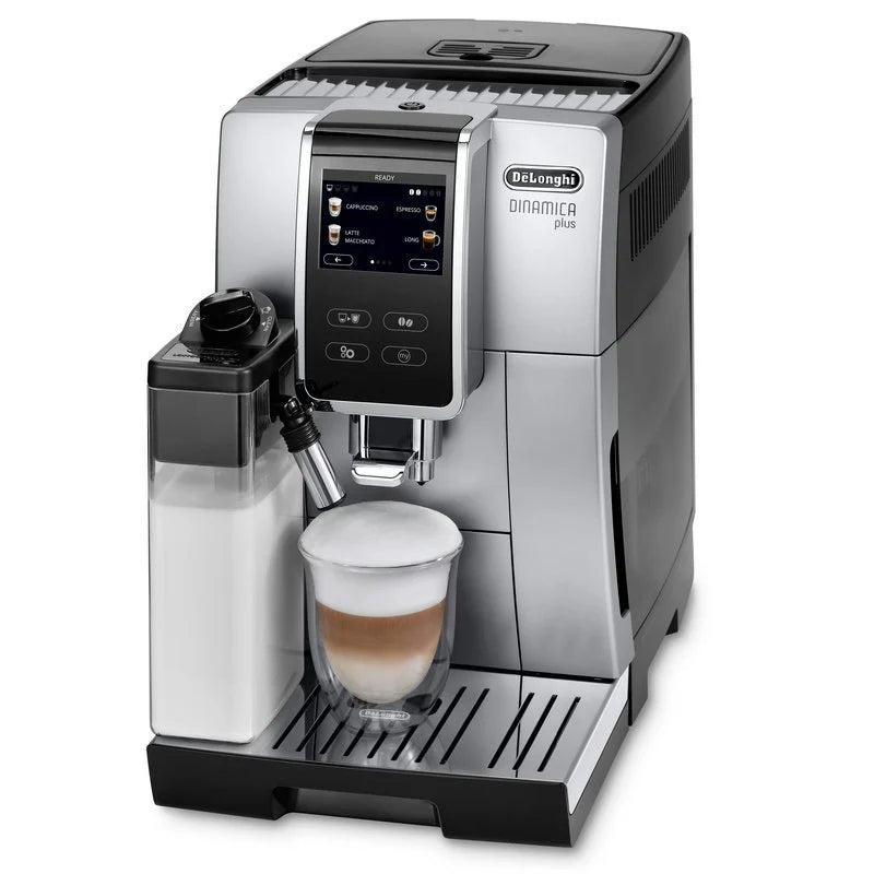 DeLonghi Dinamica Plus ECAM370.70.SB Cafetera Superautomática con Molinillo 19 Bares Plata