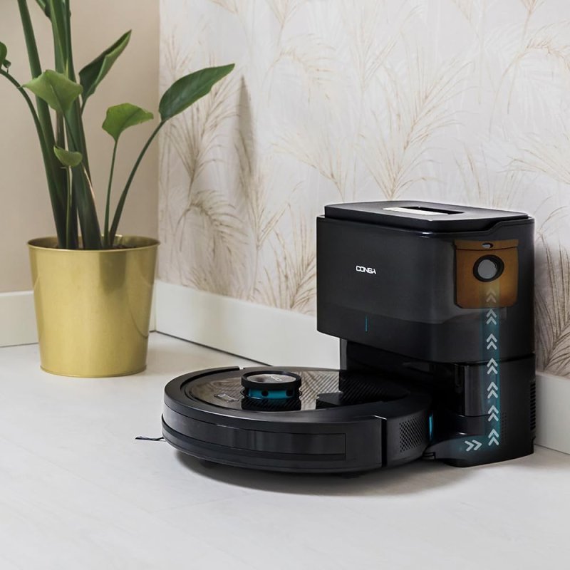 Cecotec Conga 7490 Ultimate Home Genesis Robot Aspirador + Estación de Autovaciado