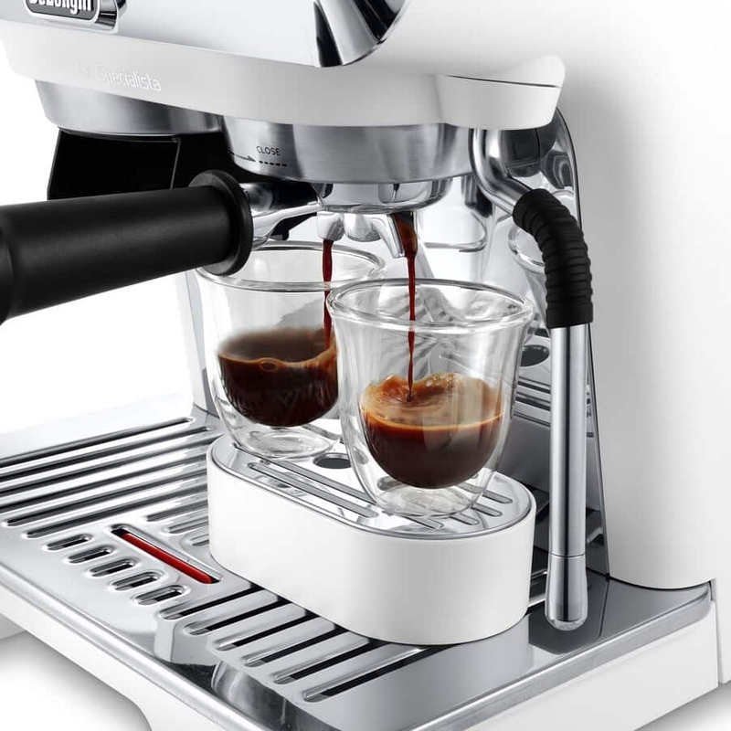 DeLonghi La Specialista Arte EC9155.W Cafetera Espresso con Molinillo 15 Bares Acero Inoxidable