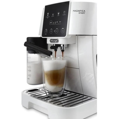 DeLonghi Magnifica Start ECAM220.61.W Cafetera Superautomática con Molinillo 15 Bares Blanca