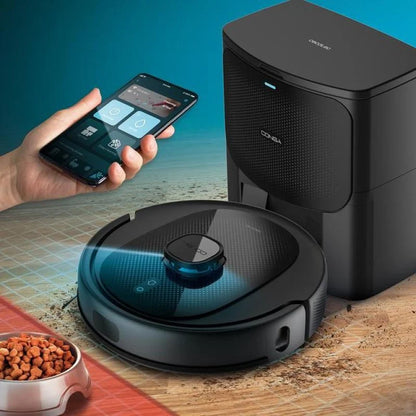 Cecotec Conga 7490 Immortal Home Genesis Robot Aspirador + Estación de Vaciado Automático