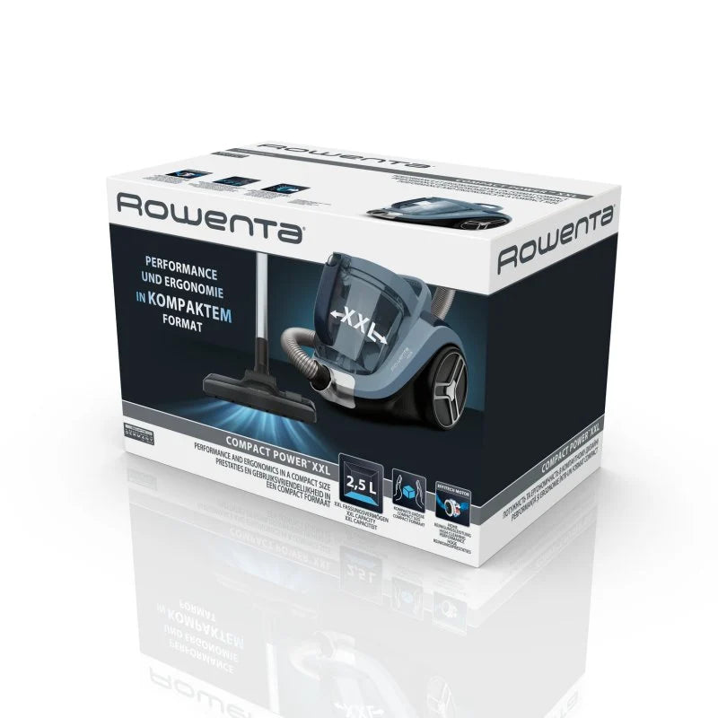 Rowenta Compact Power XXL Animal Care RO4871EA Aspirador sin Bolsa Azul