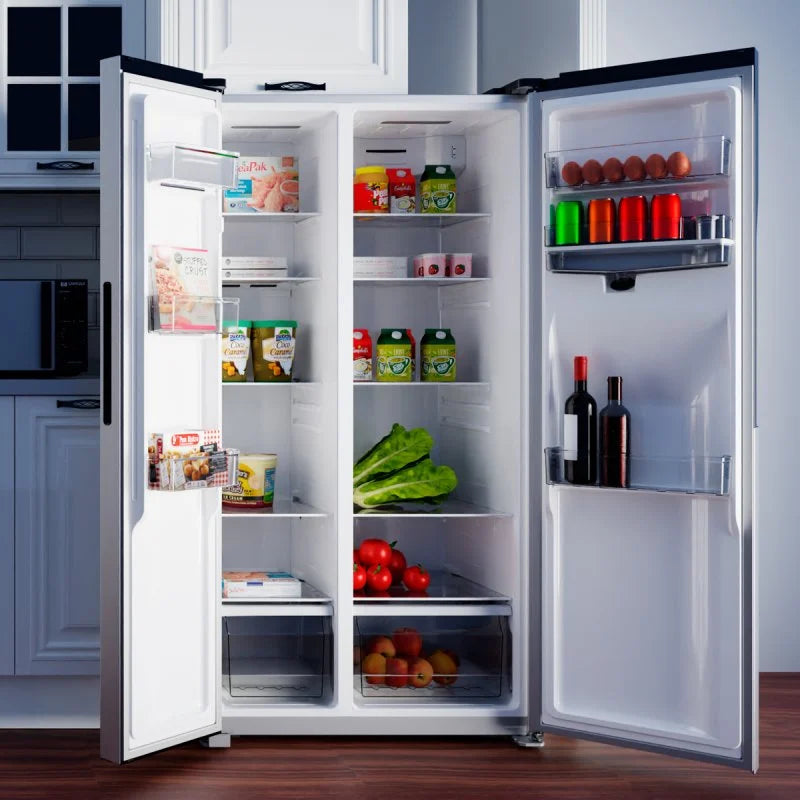 Origial COOL AND FREEZE SBS Frigorífico Americano con Dispensador No Frost E Acero Inoxidable