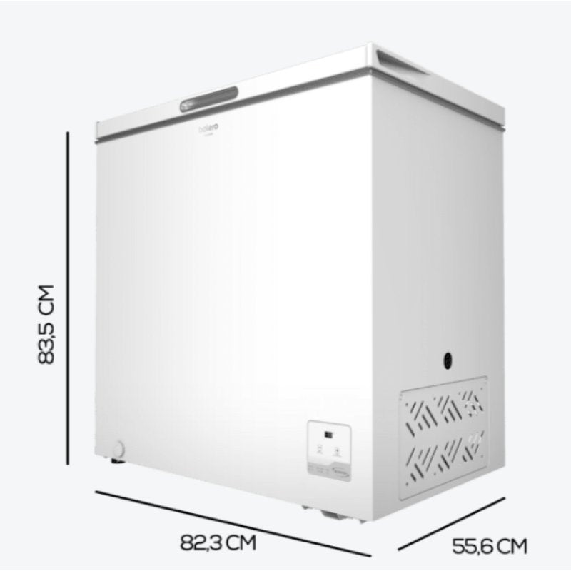 Cecotec Bolero CoolMarket Chest 199 White E Congelador Horizontal 199L E Blanco