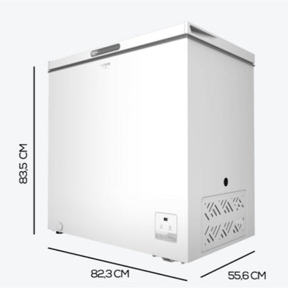 Cecotec Bolero CoolMarket Chest 199 White E Congelador Horizontal 199L E Blanco