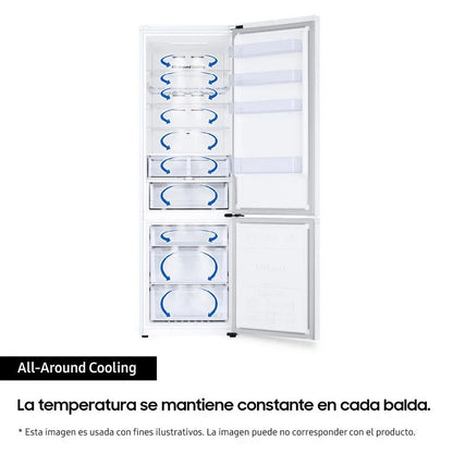 Samsung RB38C605CWW/EF Frigorífico Combi C Blanco