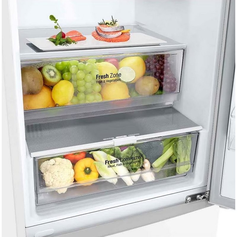 LG GBP62SWNAC Frigorífico Combi A Blanco