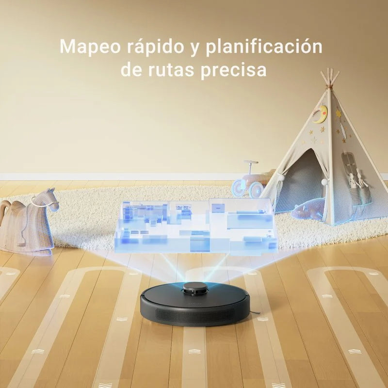 Dreame D9 Max Gen 2 Robot Aspirador 2 en 1 Negro