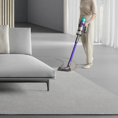 Dyson gen5detect Absolute Aspiradora Escoba/Mano sin Cable 280AW Níquel/Morado