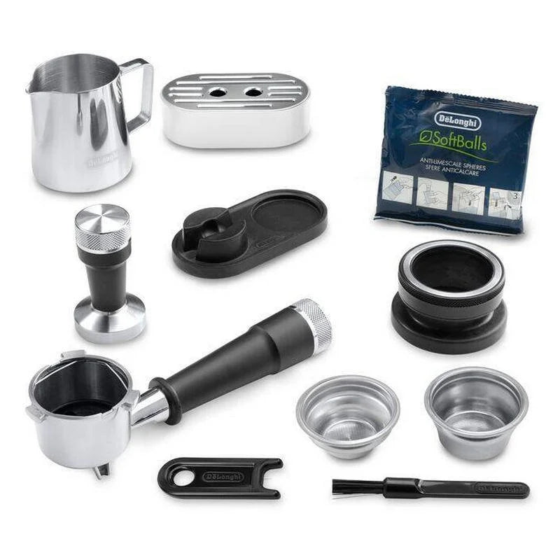 DeLonghi La Specialista Arte EC9155.W Cafetera Espresso con Molinillo 15 Bares Acero Inoxidable
