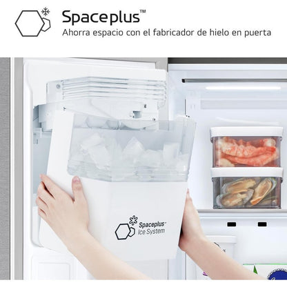 LG GSXE80PYBD.APYQEUR Frigorífico Side By side Serie 800 con Instaview Door-In-Door 628L Inox D