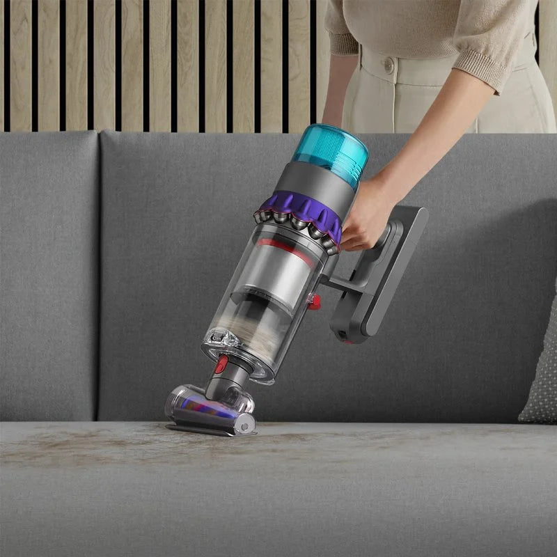Dyson gen5detect Absolute Aspiradora Escoba/Mano sin Cable 280AW Níquel/Morado