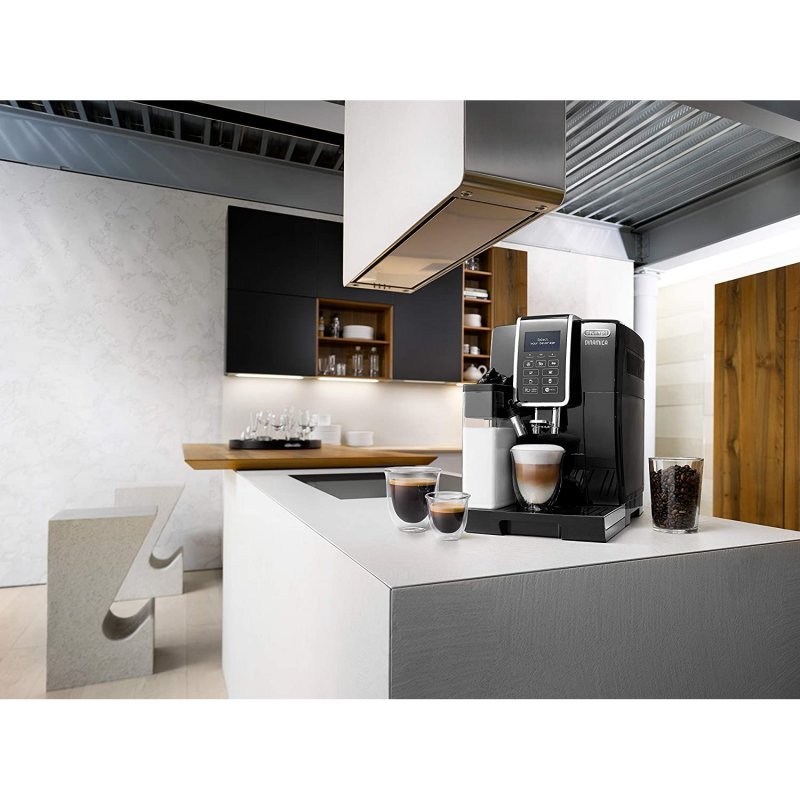 DeLonghi ECAM350.55.B Cafetera Superautomática 15 Bares Negra