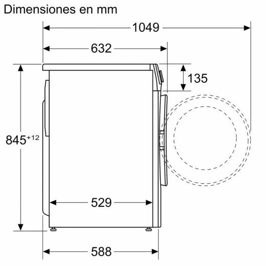 Bosch  Lavadora Carga Frontal 10Kg A Blanca