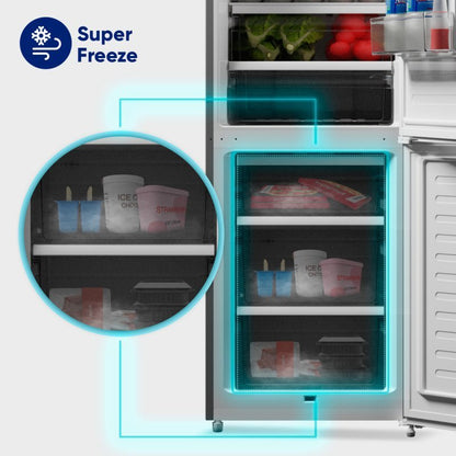 Origial COOL&FREEZE 185 ORICOMBI185NFIN Frigorífico Combi No Frost E Acero Inoxidable