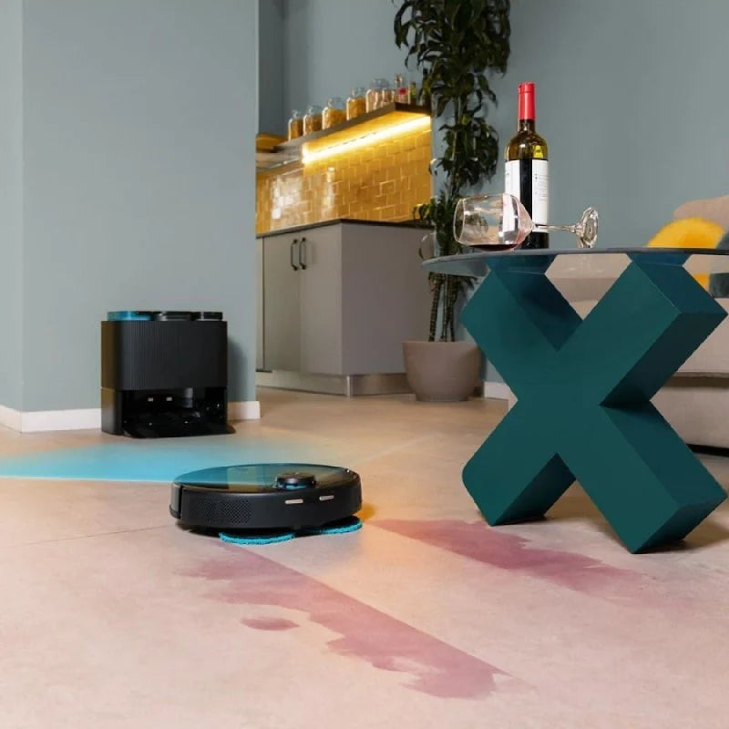 Cecotec Conga 11090 Spin Revolution Home&Wash Robot Aspirador + Estación de Vaciado Automático