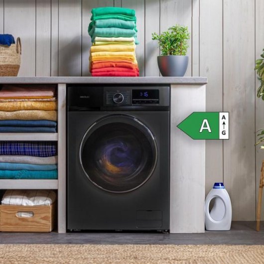 Cecotec Bolero DressCode 9500 Inverter Steel Lavadora Carga Frontal 9Kg Inox