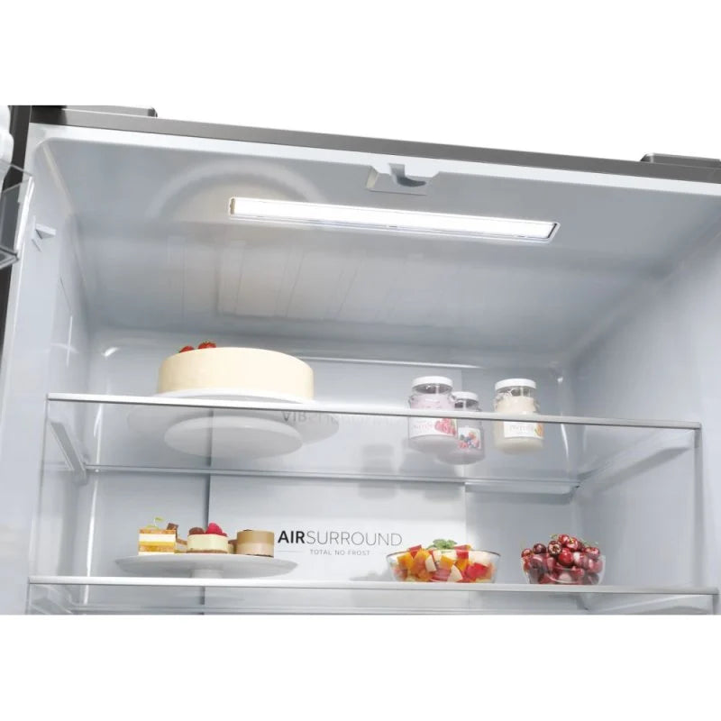 Haier Cube 83 Serie 3 HCR3818ENMM Frigorífico Americano Side by Side No Frost E Acero Inoxidable