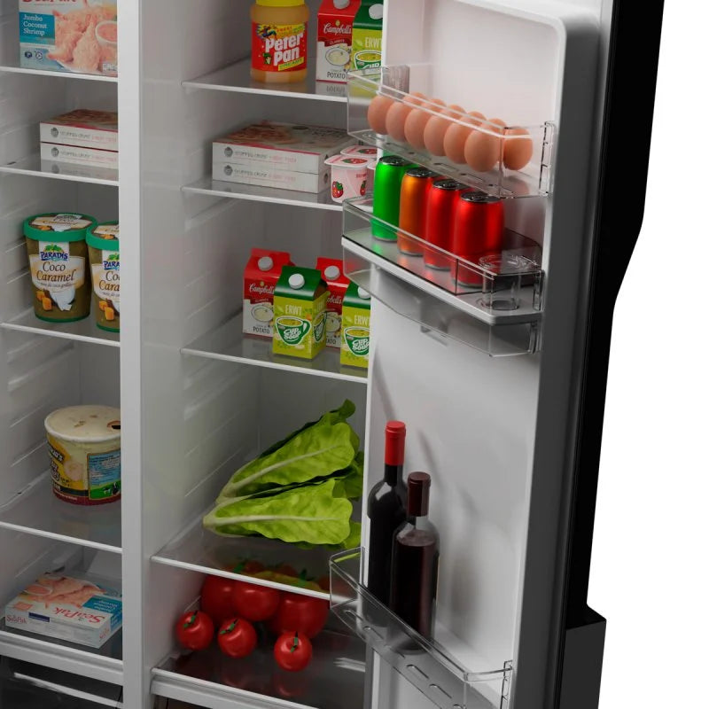 Origial COOL AND FREEZE SBS Frigorífico Americano con Dispensador No Frost E Acero Inoxidable