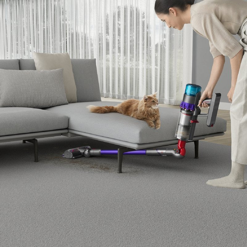 Dyson gen5detect Absolute Aspiradora Escoba/Mano sin Cable 280AW Níquel/Morado
