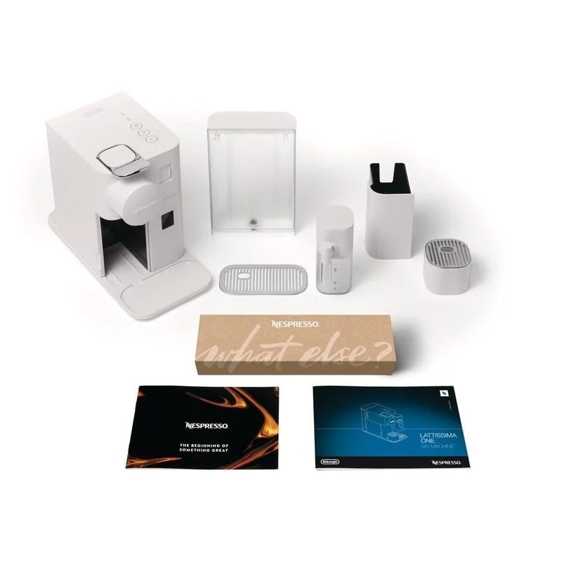 DeLonghi Lattissima One EN510.W Cafetera Nespresso Blanca