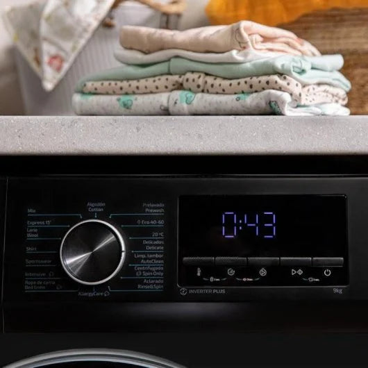 Cecotec Bolero DressCode 9500 Inverter Steel Lavadora Carga Frontal 9Kg Inox