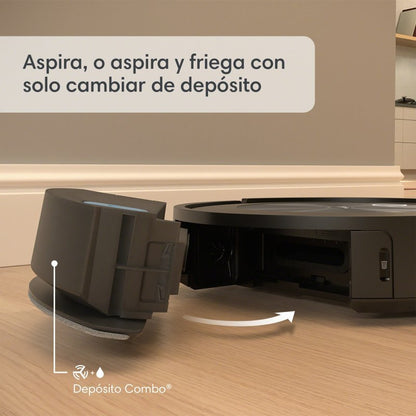 iRobot Roomba Combo j5 Robot Aspirador y Fregasuelos 2 en 1