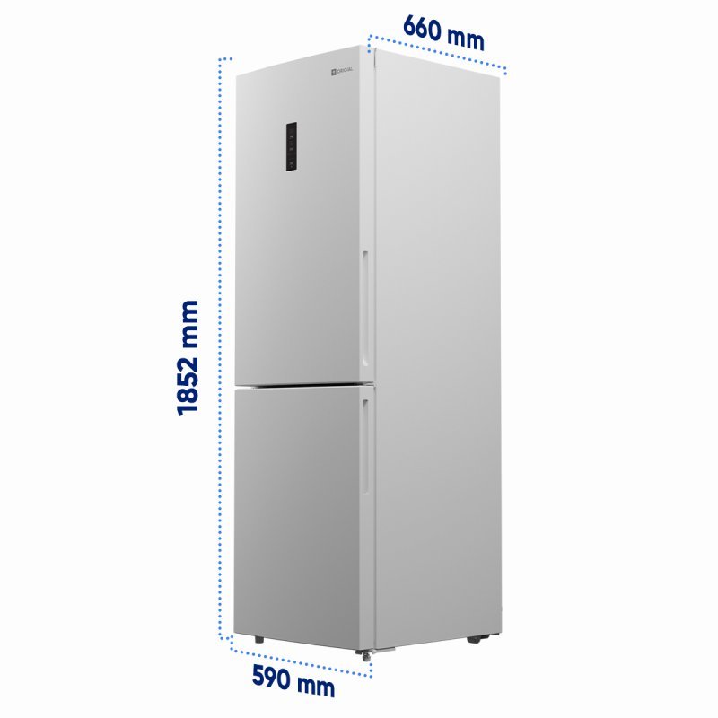 Origial COOL&FREEZE 185 ORICOMBI185NFW Frigorífico Combi No Frost E Blanco