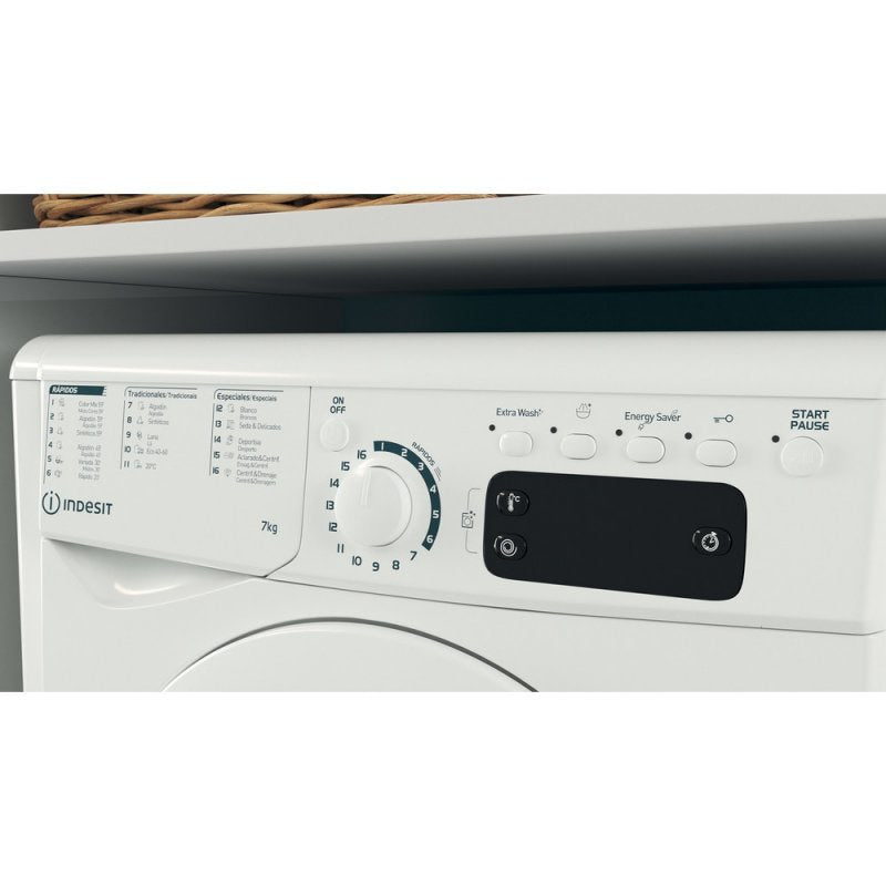 Indesit EWE 71252 W SPT N Lavadora de Carga Frontal 7Kg E Blanco