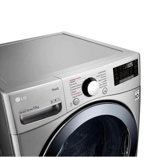 LG F1P1CY2T Lavadora Carga Frontal 17Kg E Acero Inoxidable