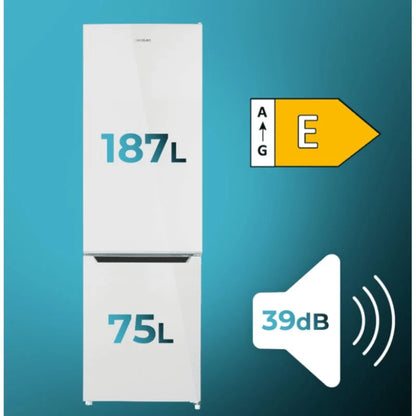 Cecotec Bolero CoolMarket Combi 262 Frigorífico Combi E Blanco