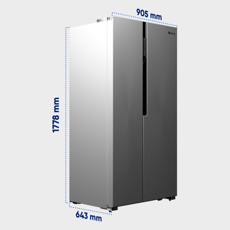 Origial COOL AND FREEZE SBS Frigorífico Americano No Frost E Acero Inoxidable